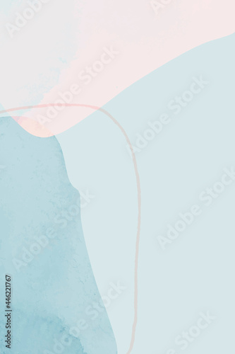 Abstract watercolor in blue shade background vector