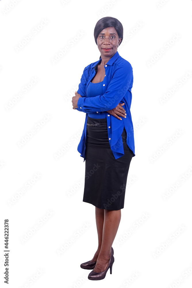 beautiful mature business woman crossing her arms. beautiful mature business woman crossing her arms.