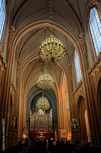 Interior of the St Nicholas church in Kyiv Ukraine