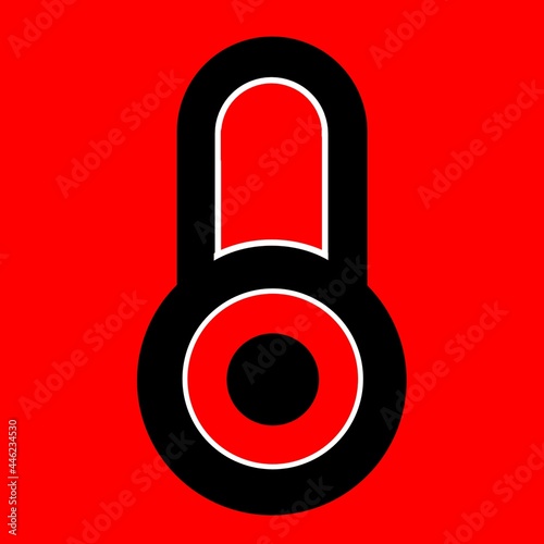 illustration of a lock