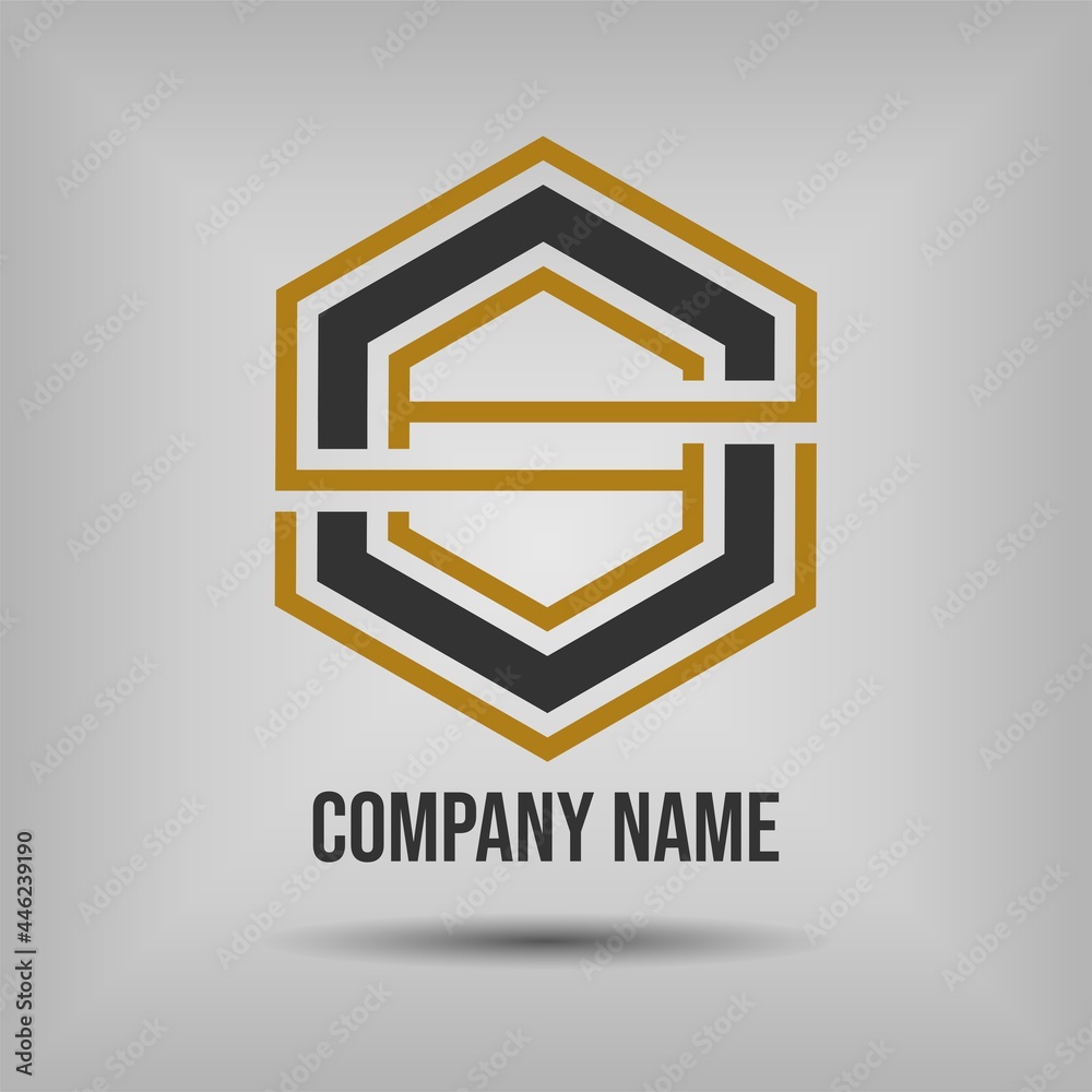 Vector logo Illustration, Abstract emblem, design concept, logo, logotype element for template.
File EPS.
