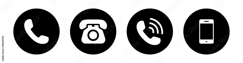 Call icon, Phone icon vector, Telephone sign. Call icon, Phone icon vector, Telephone sign.