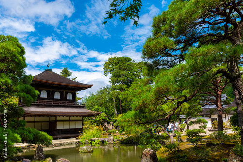 Ginkakuji Temple in Kyoto Japan