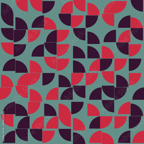 Abstract Geometric Pattern generative computational art illustration