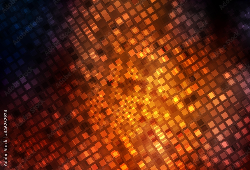 Dark Red vector pattern in square style. Dark Red vector pattern in square style.
