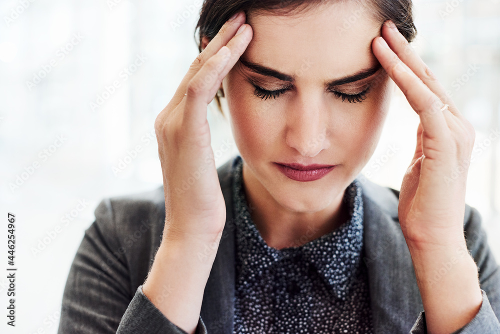 Fototapeta premium I have such a bad headache