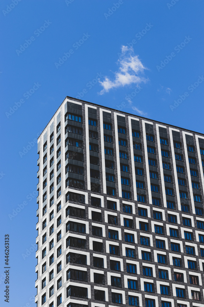 Modern high-rise building