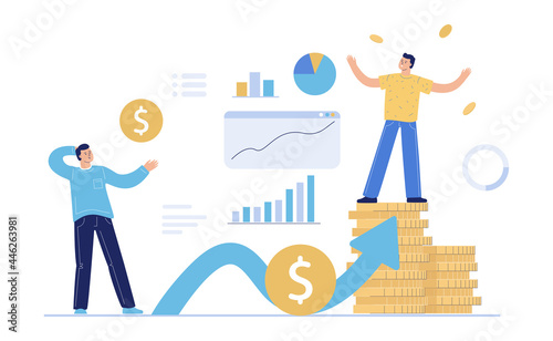 The concept of passive growing income.