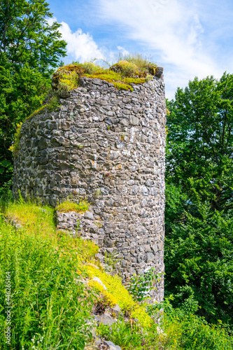 Kumburk Castle Ruins near Nova Paka, Czech Republic