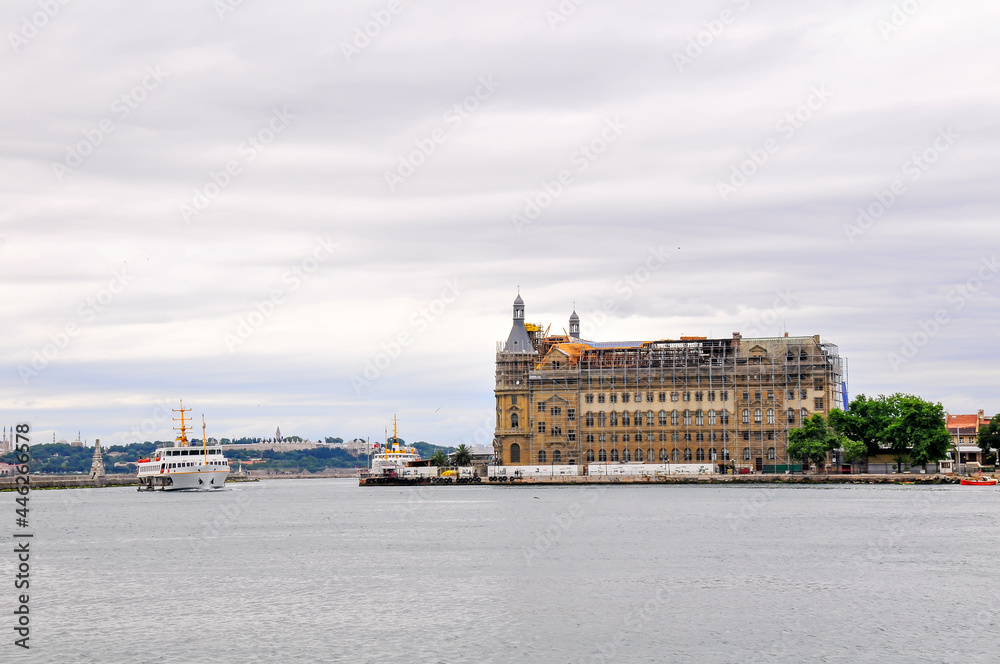 Haydarpasa Train Station and pier.