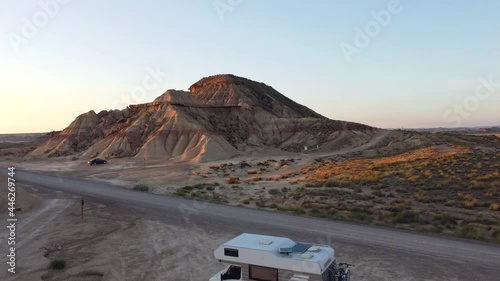 Bardenas Reales desert in Spain
