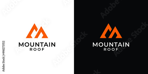 Mountain logo or Roof logo