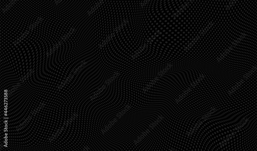 Geometric surface, landscape. Background with distorted surface Geometric surface, landscape. Background with distorted surface