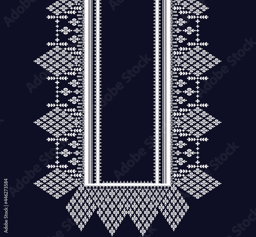neck embroidery Ethnic,Geometric,tribal,oriental,traditional,necklace design for fashion women