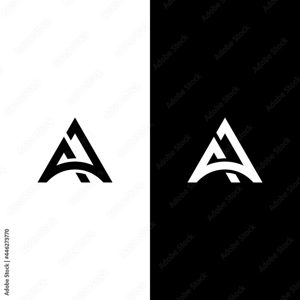 custom made wallpaper toronto digitalletter A, AA logo