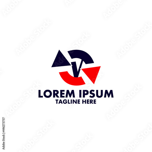 V Letter Logo Business Template Vector icon Free Download V Letter Logo Business Template Vector icon - GFXLoad