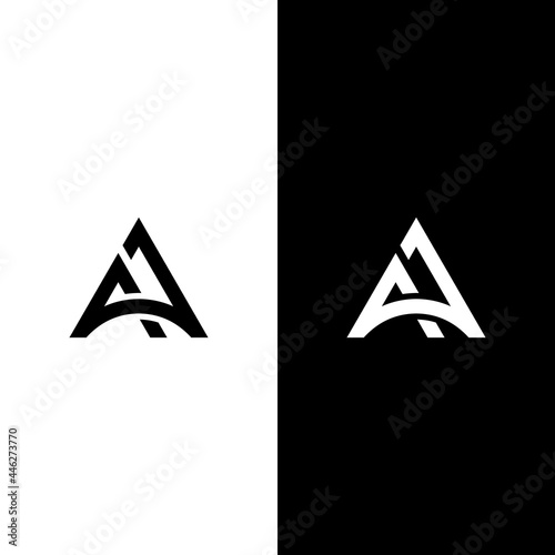 letter A, AA logo photo