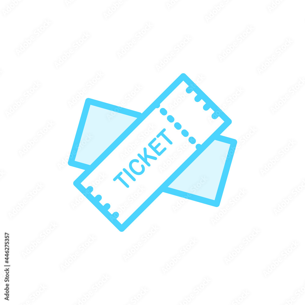 Illustration Vector Graphic of Ticket icon Illustration Vector Graphic of Ticket icon