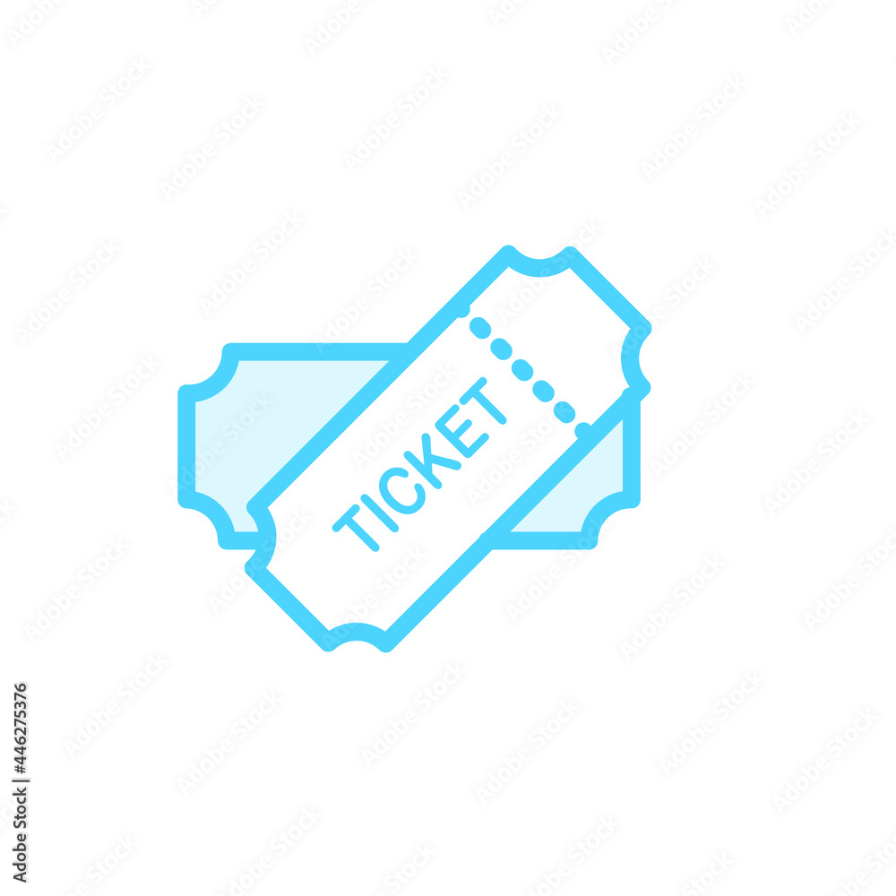 Illustration Vector Graphic of Ticket icon Illustration Vector Graphic of Ticket icon