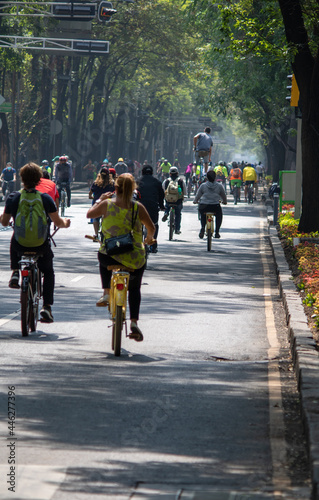Cycling in Mexico City (Chapultepec)