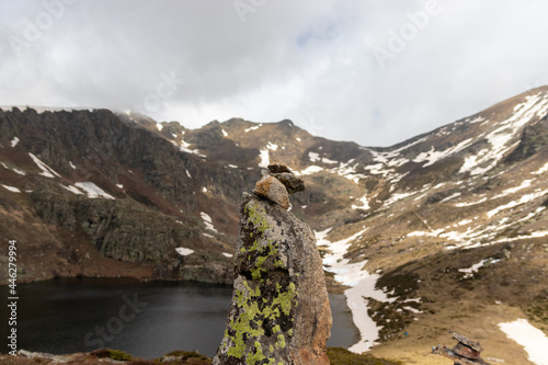 Etang d'appy in Appy (Ax-Les-Termes), Ariege Pyrenees, France photo