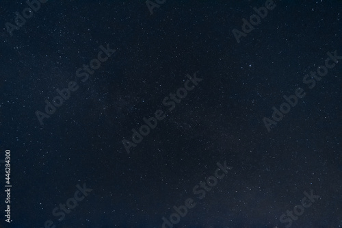 Faint Milky Way overhead 