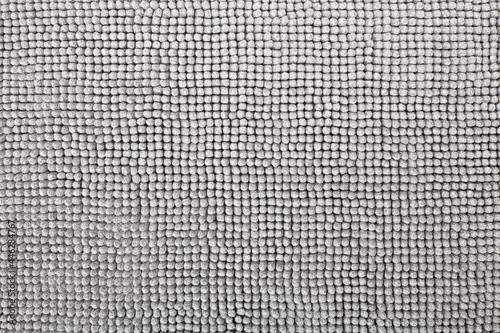 Gray, soft rug texture background photo