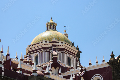 buildings of the city of puebla, Mexico