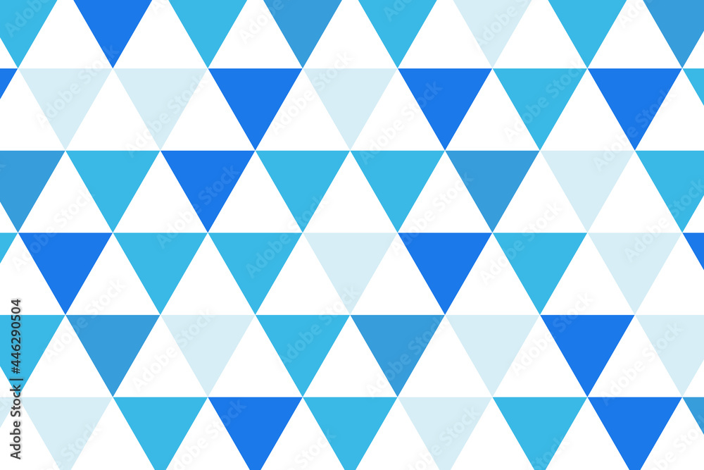 鱗模様の背景　長方形　ブルー