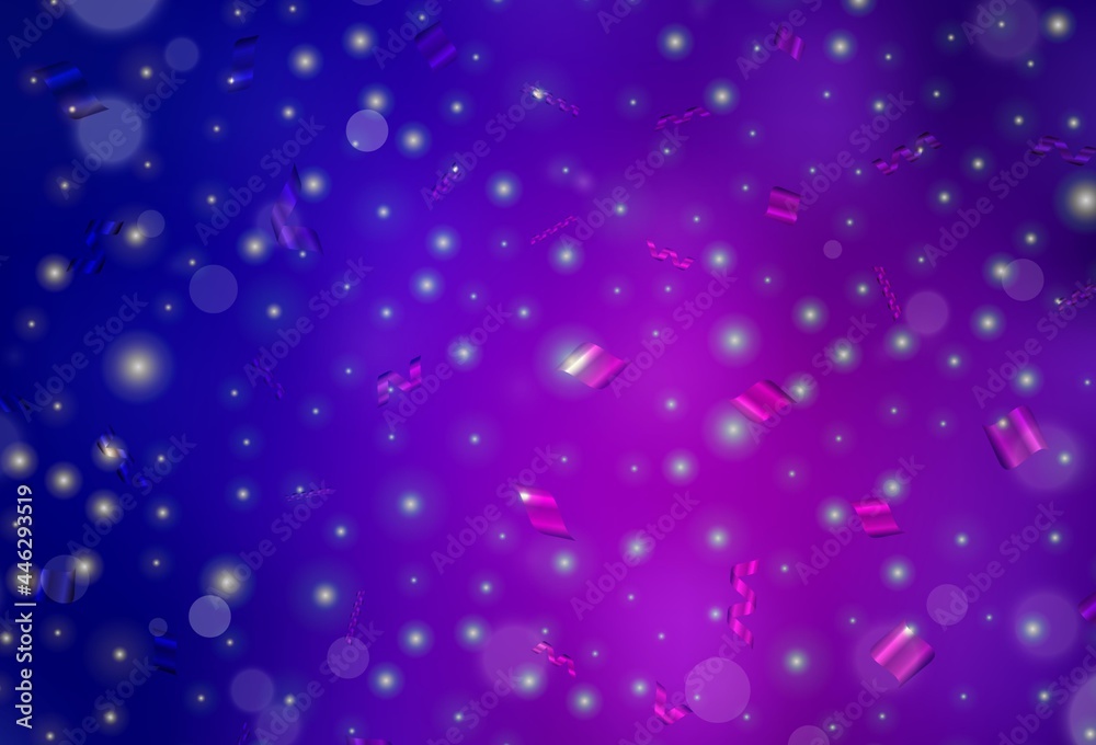 Dark Purple, Pink vector pattern with spheres. Dark Purple, Pink vector pattern with spheres.