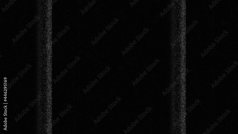 Horizontal Glitches Black and White_5 Sec