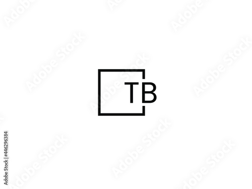 TB Letter Initial Logo Design Vector Illustration