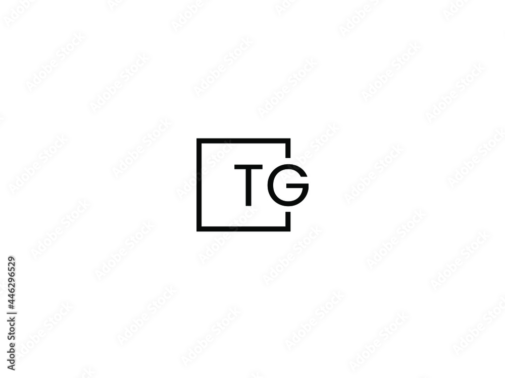 TG Letter Initial Logo Design Vector Illustration TG Letter Initial Logo Design Vector Illustration