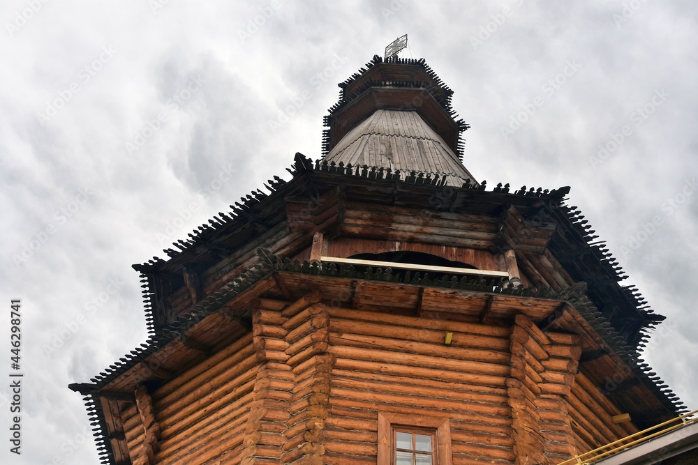 Architecture of Ismailovo manor in Moscow. Popular landmark. Architecture of Ismailovo manor in Moscow. Popular landmark.