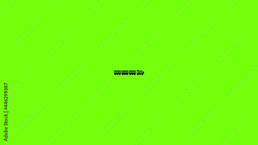 Sedentary train icon animation Sedentary train icon animation