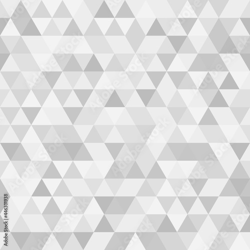 Geometric vector pattern with triangles. Geometric modern ornament. Seamless abstract light background