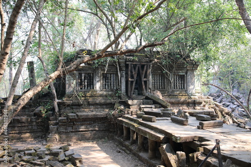View of Beng Melea temple  Cambodia