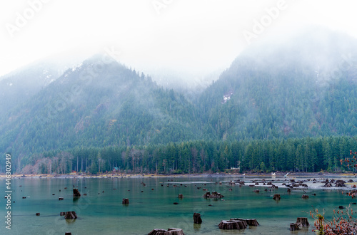 Foggy Mountain Lake