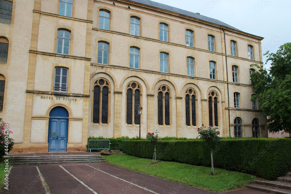 regional seat of government in metz in lorraine (france)
