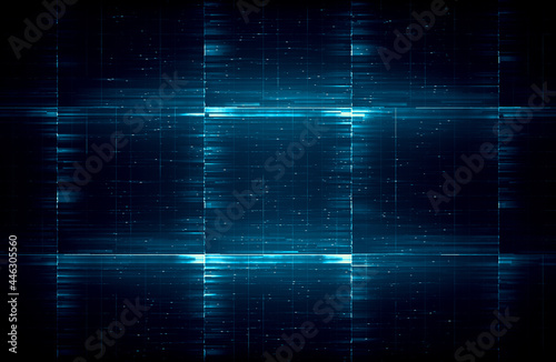 Futuristic abstract digital science technology concept background. 3d Illustration