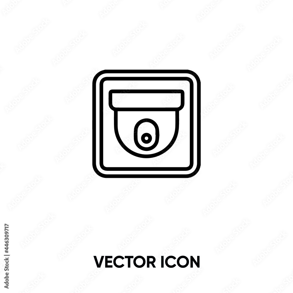 Cctv camera vector icon. Modern, simple flat vector illustration for website or mobile app.Camera symbol, logo illustration. Pixel perfect vector graphics Cctv camera vector icon. Modern, simple flat vector illustration for website or mobile app.Camera symbol, logo illustration. Pixel perfect vector graphics