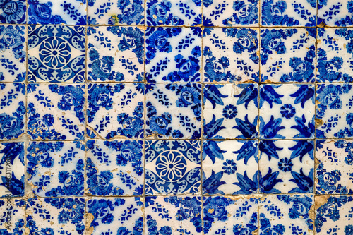 Typical portuguese azulejos