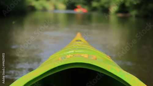 Fototapeta Naklejka Na Ścianę i Meble -  kajak, kayak, active recreation, aktywny wypoczynek