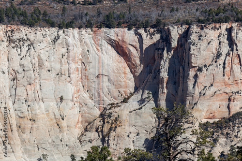 Dramatic Eroded Sandstone Cliffs