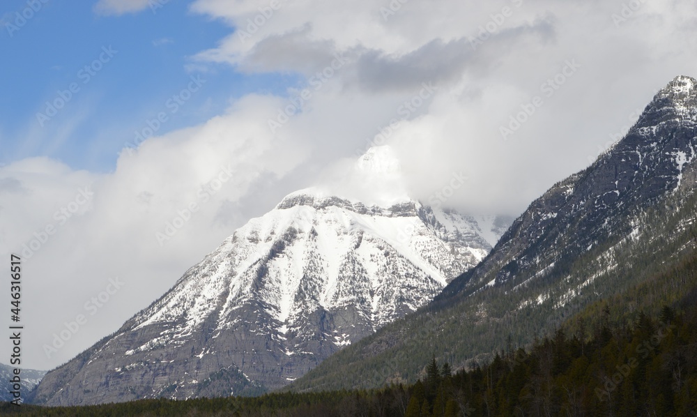 snowy peak