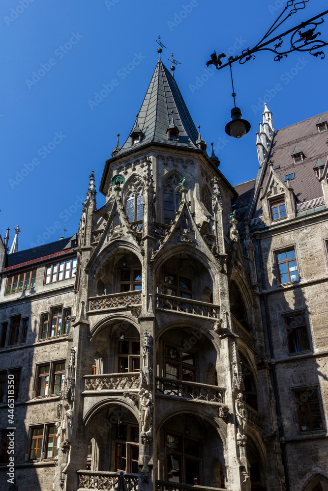 Neues Rathaus, the New Town Hall of Munich