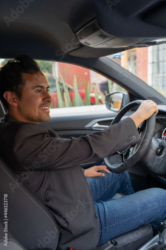 person driving a car © CarlosCalixto