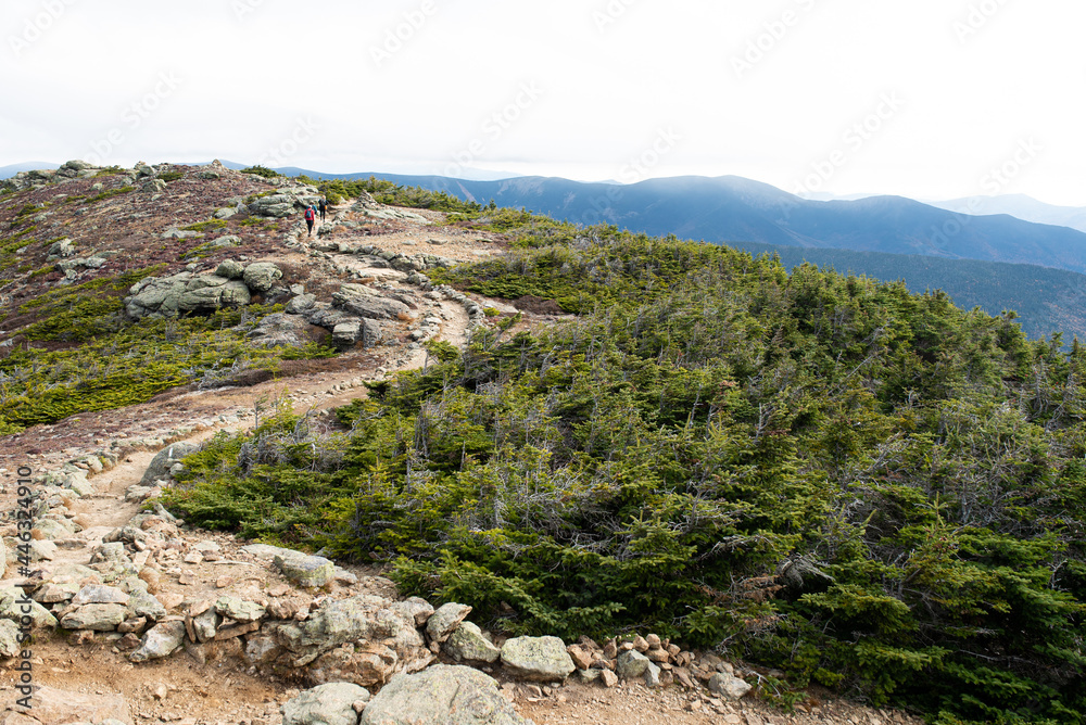Mount Lafayette and Franconia Ridge Trail Summit Hiking in New Hampshire