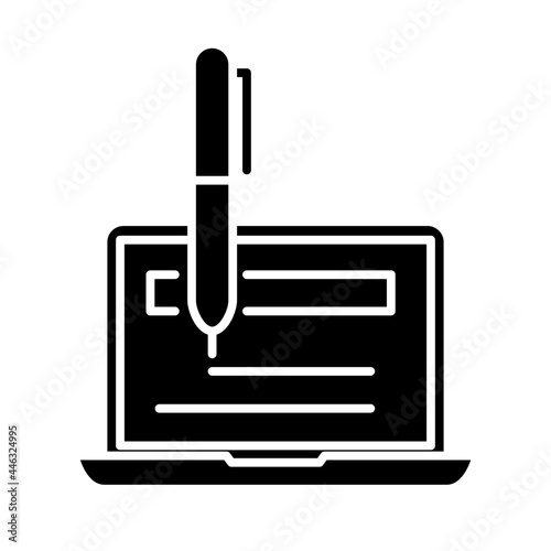 Online agreement icon