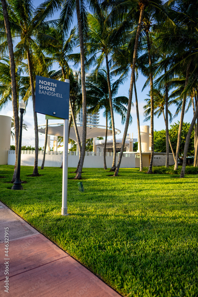 Photo of the North Shore Bandshell Miami Beach FL Photo of the North Shore Bandshell Miami Beach FL